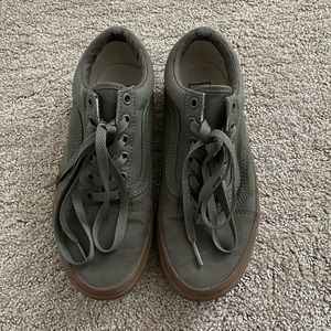 Olive green Vans